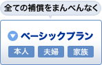 全ての補償をまんべんなく ベーシックプラン 本人 夫婦 家族