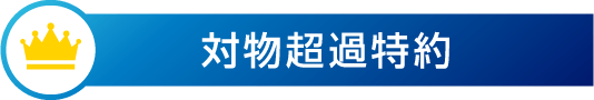 対物超過特約