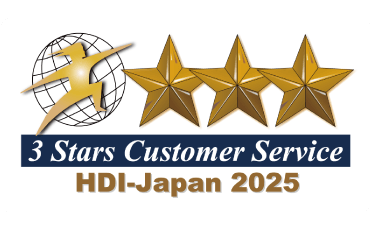 3 Stars Customer Service HDI-Japan 2025